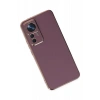 Newface Xiaomi Mi 12T Pro Kılıf Volet Silikon - Mor
