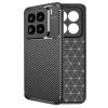 Newface Xiaomi Mi 15 Pro Kılıf Auto Focus Karbon Kapak - Siyah