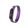 Newface Xiaomi Mi Band 4 Metal Baklalı Kordon - Mor