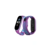 Newface Xiaomi Mi Band 4 Spor Delikli Kordon - Mor-Mavi