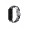 Newface Xiaomi Mi Band 6 Star Kordon - Gri-siyah