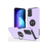 Newface Xiaomi Poco F3 Kılıf Elit Yüzüklü Kapak - Mor