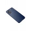 Newface Xiaomi Poco M5 Kılıf Auto Focus Karbon Kapak - Lacivert