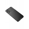Newface Xiaomi Poco M5 Kılıf Auto Focus Karbon Kapak - Siyah