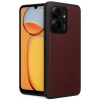 Newface Xiaomi Redmi 13C Kılıf Aras Deri Kapak - Bordo