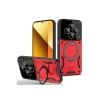 Newface Xiaomi Redmi 14C Kılıf Joy Lens Standlı Kapak - Kırmızı