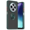Newface Xiaomi Redmi 14C Kılıf Montreal Yüzüklü Silikon Kapak - Yeşil