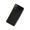Newface Xiaomi Redmi 9A Kılıf Volet Silikon - Siyah