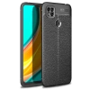 Newface Xiaomi Redmi 9C Kılıf Auto Focus Kapak - Siyah