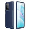 Newface Xiaomi Redmi 9T Kılıf Auto Focus Karbon Kapak - Lacivert