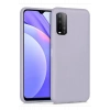 Newface Xiaomi Redmi 9T Kılıf Nano içi Kadife Silikon - Lila