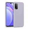 Newface Xiaomi Redmi 9T Kılıf Nano içi Kadife Silikon - Lila