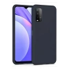 Newface Xiaomi Redmi 9T Kılıf Nano içi Kadife Silikon - Siyah