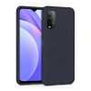 Newface Xiaomi Redmi 9T Kılıf Nano içi Kadife Silikon - Siyah