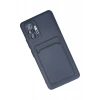 Newface Xiaomi Redmi Note 10 Pro Kılıf Kelvin Kartvizitli Silikon - Lacivert