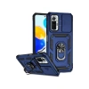 Newface Xiaomi Redmi Note 10 Pro Kılıf Pars Lens Yüzüklü Silikon - Lacivert