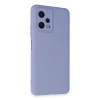 Newface Xiaomi Redmi Note 12 5G Kılıf Nano içi Kadife Silikon - Lila