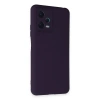 Newface Xiaomi Redmi Note 12 5G Kılıf Nano içi Kadife Silikon - Mor
