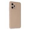 Newface Xiaomi Redmi Note 12 5G Kılıf Nano içi Kadife Silikon - Pudra