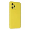 Newface Xiaomi Redmi Note 12 5G Kılıf Nano içi Kadife Silikon - Sarı