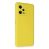 Newface Xiaomi Redmi Note 12 5G Kılıf Nano içi Kadife Silikon - Sarı