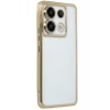 Newface Xiaomi Redmi Note 13 Pro 4G Kılıf Razer Lensli Silikon - Gold