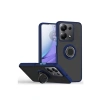 Newface Xiaomi Redmi Note 13 Pro 5G Kılıf Montreal Yüzüklü Silikon Kapak - Lacivert