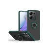 Newface Xiaomi Redmi Note 13 Pro 5G Kılıf Montreal Yüzüklü Silikon Kapak - Yeşil