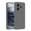Newface Xiaomi Redmi Note 14 4G Kılıf First Silikon - Gri