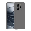 Newface Xiaomi Redmi Note 14 4G Kılıf First Silikon - Gri