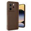 Newface Xiaomi Redmi Note 14 4G Kılıf Viera Silikon - Kahverengi