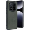 Newface Xiaomi Redmi Note 14 Pro 4G Kılıf Aras Deri Kapak - Koyu Yeşil