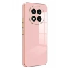 Newface Xiaomi Redmi Note 14 Pro 4G Kılıf Volet Silikon - Pembe
