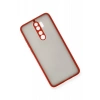 Newface Xiaomi Redmi Note 8 Pro Kılıf Montreal Silikon Kapak - Kırmızı