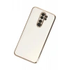 Newface Xiaomi Redmi Note 8 Pro Kılıf Volet Silikon - Beyaz
