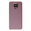 Newface Xiaomi Redmi Note 9 Pro Kılıf Volet Silikon - Mor