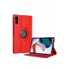 Newface Xiaomi Redmi Pad SE 4G Kılıf 360 Tablet Deri Kılıf - Kırmızı