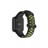Newface Xiaomi Redmi Watch 2 Spor Delikli Kordon - Siyah-yeşil