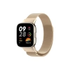 Newface Xiaomi Redmi Watch 3 Metal Mıknatıslı Kordon - Metalik Gold