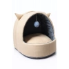 Trompets Bej Kulaklı Yıkanabilir Kedi Ve Köpek Yatağı
