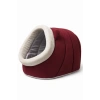 Trompets Bordo Kulaklı Alaska Kedi Ve Küçük Irk Köpek Yatağı