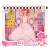 Üreticiniz 207 Ayakkabı Setli Candy Girl Bebek -toys