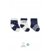 Üreticiniz 3lü Penye Cute Stars Soket Çorap Bs10115 Lacivert