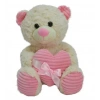 Üreticiniz 62915 35 Cm Kalbi Kurdeleli Peluş Ayı -hly