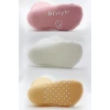 Üreticiniz Basic Kaymaz Penye Soket Çorap 3lü Bs10107 Pudra Ekru Somon