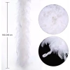 Üreticiniz Beyaz Renk Kabarık Kalın Otriş Boa Tüy 6 Cm Genişlik 180-200 Cm Uzunluk