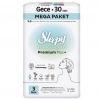 Üreticiniz Bio Natural Premium Plus Mega Gece Ped 30 Adet