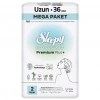 Üreticiniz Bio Natural Premium Plus Mega Uzun Ped 36 Adet