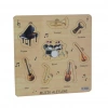 Üreticiniz Cc Oyuncak, Memo 32x32 Eğitici Şekiller - 6 Assorti