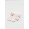 Üreticiniz Cherry Girl 3lü Penye Soket Çorap 10138 Ekru